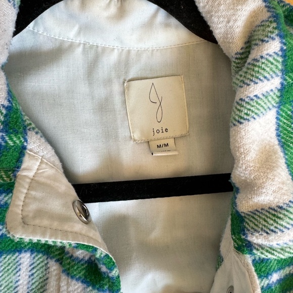 Joie Print Flap Pocket Shirt, medium size. - Picture 3 of 3